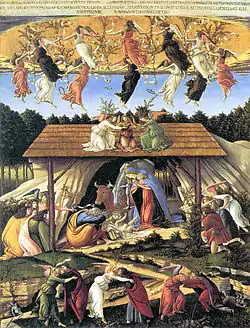 Tableau de la naissance du Christ