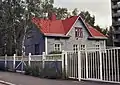 La maison bleue.