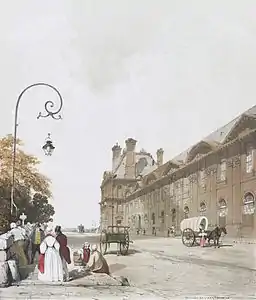 Thomas Shotter Boys, Le Pavillon de Flore (1839).