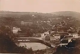 Tilff, au début du XXe&nbsp;siècle.