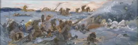 Les Égyptiens sont détruits.