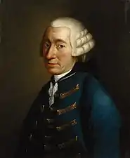 Tobias Smollett, vers 1770.