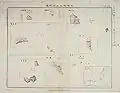 Carte de Tokara et des îles Senkaku, document japonais de 1933,[réf.&nbsp;incomplète]