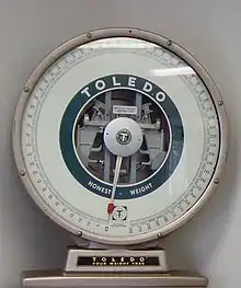 Ancienne balance Toledo