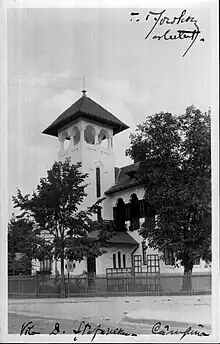 Villa de D. Ștefănescu vers 1930.