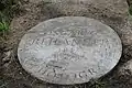 médaillon sur la tombe d'Oscar Gustaf Rejlander