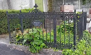 Tombe de la guerre de 1870,soldats français (division 5).