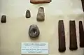 Outils en pierre taillée, en pierre polie et en cuivre de la nécropole de Varna