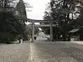 内側からの鳥居