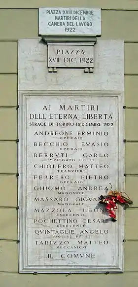 Image illustrative de l’article Massacre de Turin (1922)