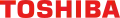 Logo du fabricant japonais de matériel électronique et informatique, Toshiba.