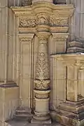 Église de la Dalbade : Colonne-candélabre.