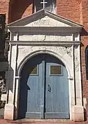 Porte de la Maison Seilhan (1551, Laurent Clary).