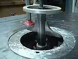 Toupie à arbre fendu