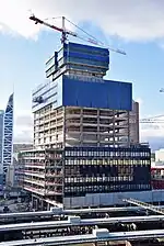 Le chantier en février 2022