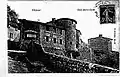 Vieille carte postale présentant la tour Malorie à la fin du XIXe&nbsp;siècle.