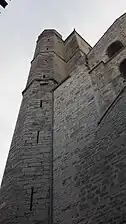 Tourelle d'accès au clocher.