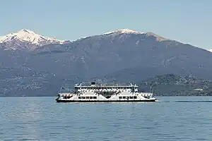 Traversée Intra-Verbania–Laveno par le bac Sempione