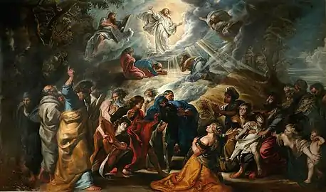 Pierre Paul Rubens, La Transfiguration (1605).