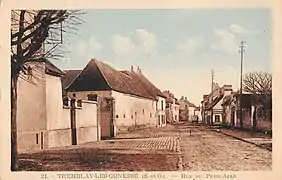 Rue du Puits-Aznar.Sans doute dans l'entre-deux-guerres.