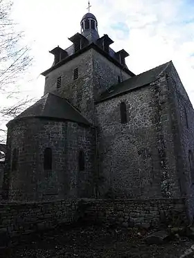 Chevet de l'église Saint-Martin