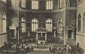 Vue de la décoration intérieure du XIXe&nbsp;siècle.