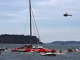 illustration de Idec (trimaran 2007)