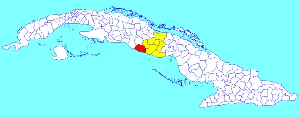 Municipalité de Trinidad dans la province de Sancti Spíritus