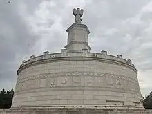 Le trophée de Trajan sur le site de la bataille d'Adamclisi.