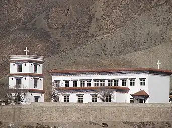 Église Notre-Dame-du-Sacré-Cœur de Yerkalo (diocèse de Kangding).