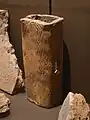 Tubulus avec rainures et ouverture latérale.