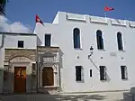 Facade de la médersa.