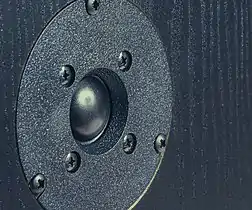 Tweeter à dôme souple en tissu enduit