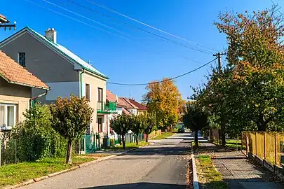 Rue Tyršova.