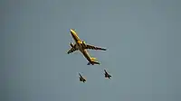 Phénix et 2 Mirage 2000-5 en démonstration à Djibouti (2022).