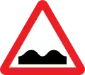Chaussée déformée