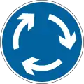 Carrefour à sens giratoire