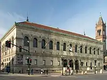 bibliothèque publique de Boston sur Copley Square.