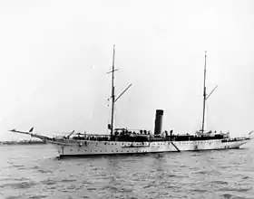 illustration de USS Mayflower (PY-1)