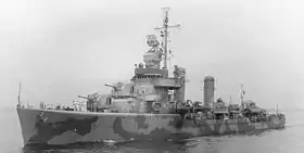illustration de USS Plunkett (DD-431)