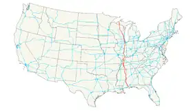 Image illustrative de l’article U.S. Route 45