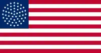 Drapeaux américains imaginaires possédant 51&nbsp;étoiles, conçus dans l'éventualité où un 51e&nbsp;État rejoindrait les États-Unis. Ces drapeaux ont parfois été montrés comme un symbole de soutien d'adhésion dans plusieurs zones géographiques.