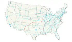 Image illustrative de l’article U.S. Route 54
