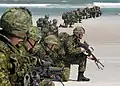 Armée canadienne, il s'agit du premier camouflage numérique à avoir été développé.