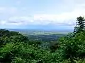 Une vue du haut du parc.