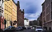 Intersection avec la rue Jakuba à l’est