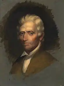 Daniel Boone (inachevé), 1820.