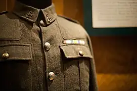 Uniforme du 22e&nbsp;bataillon lors de la Première Guerre mondiale
