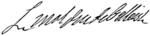 Signature de Charles-Louis-Auguste Fouquet