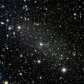 Image de la galaxie naine de la Petite Ourse par Giuseppe Donatiello.